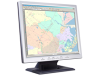 Franklin ColorCast Digital Map
