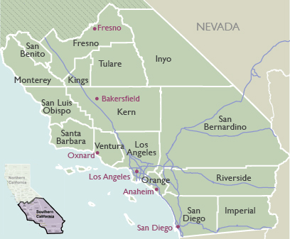 County Maps of California
