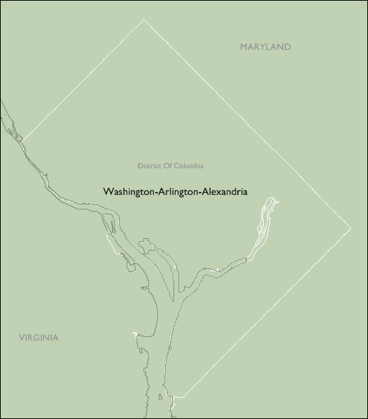 Metro Area Maps of Washington D.C.